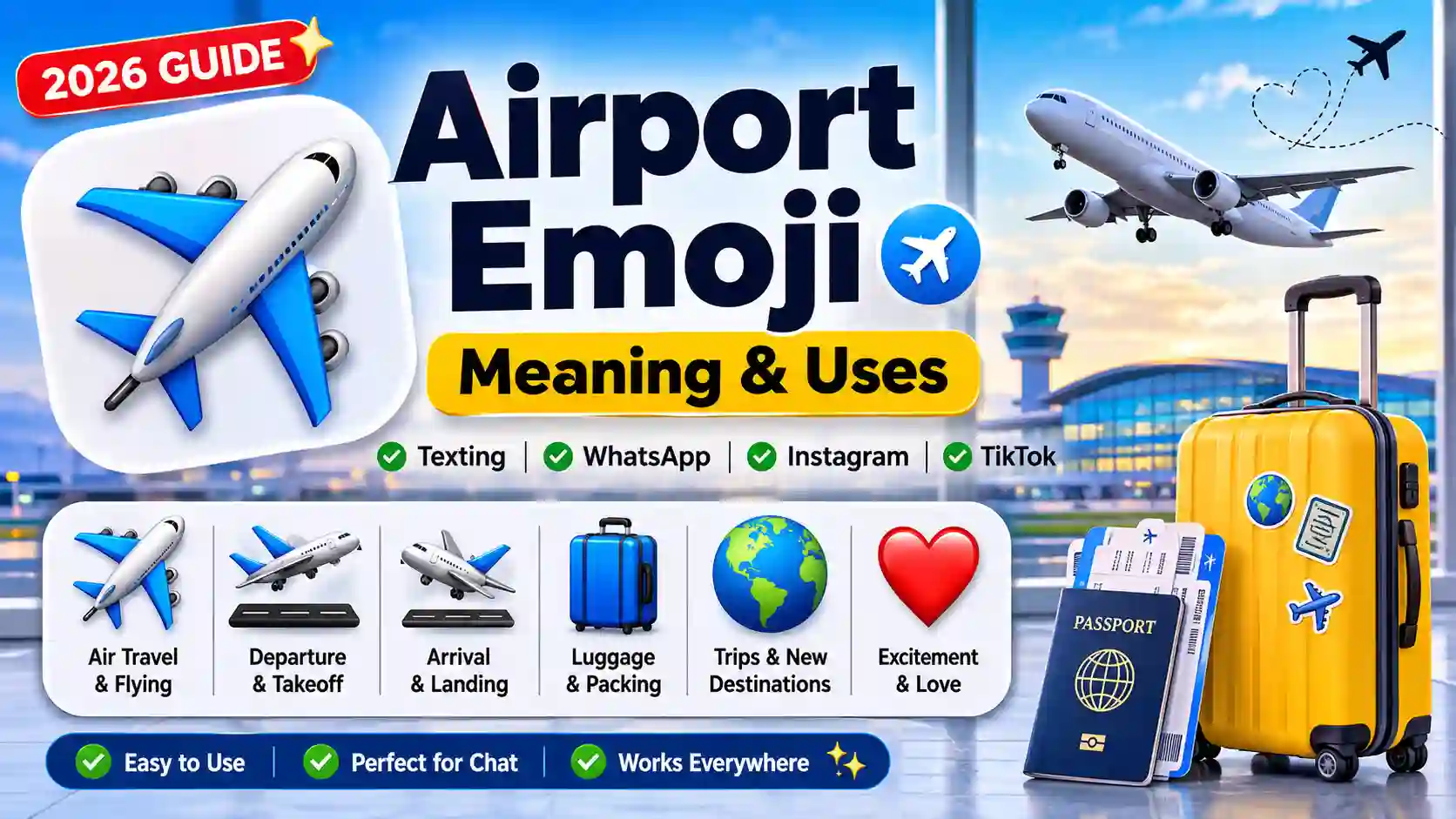 Airport emoji