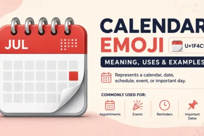 Calendar emoji
