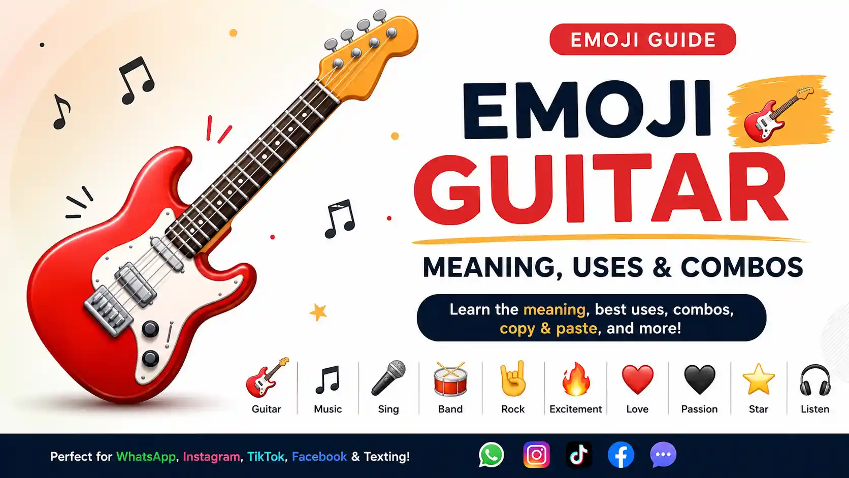Emoji guitar