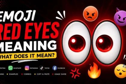 Emoji red eyes