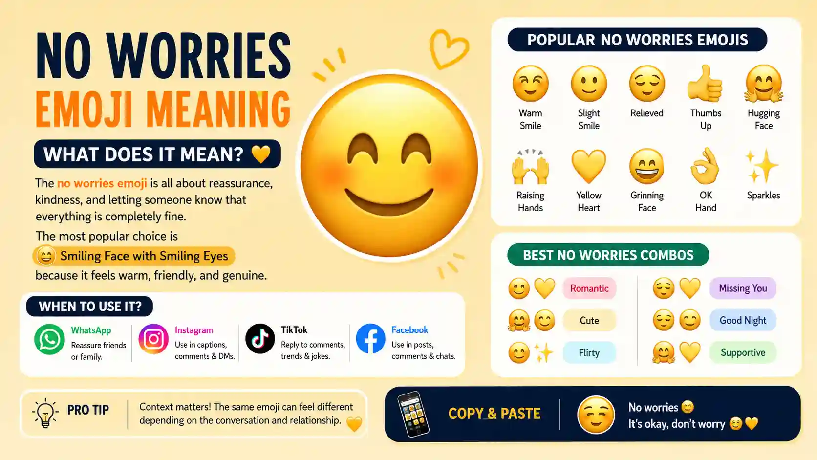 No worries emoji