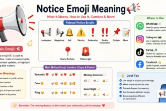 Notice emoji