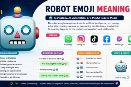Robot emoji meaning