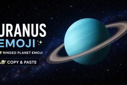 Uranus emoji
