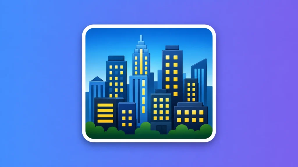 What Does the Cityscape Emoji Mean?
