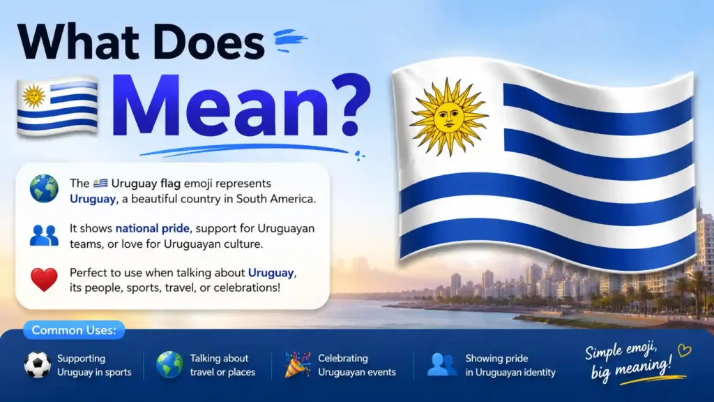 What Does 🇺🇾 Mean?