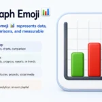 Bar graph emoji