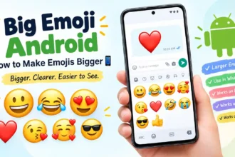 Big emoji android