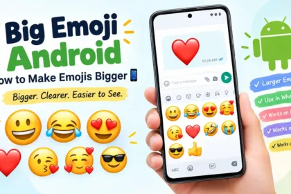 Big emoji android