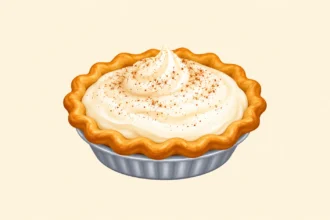 Cream pie emoji