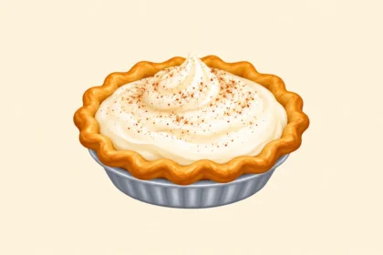 Cream pie emoji
