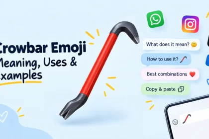 Crowbar emoji
