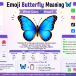 Emoji butterfly