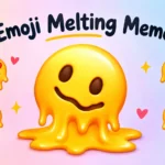 Emoji melting meme