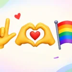 Gay hand emoji