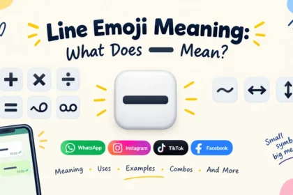 Line emoji meaning