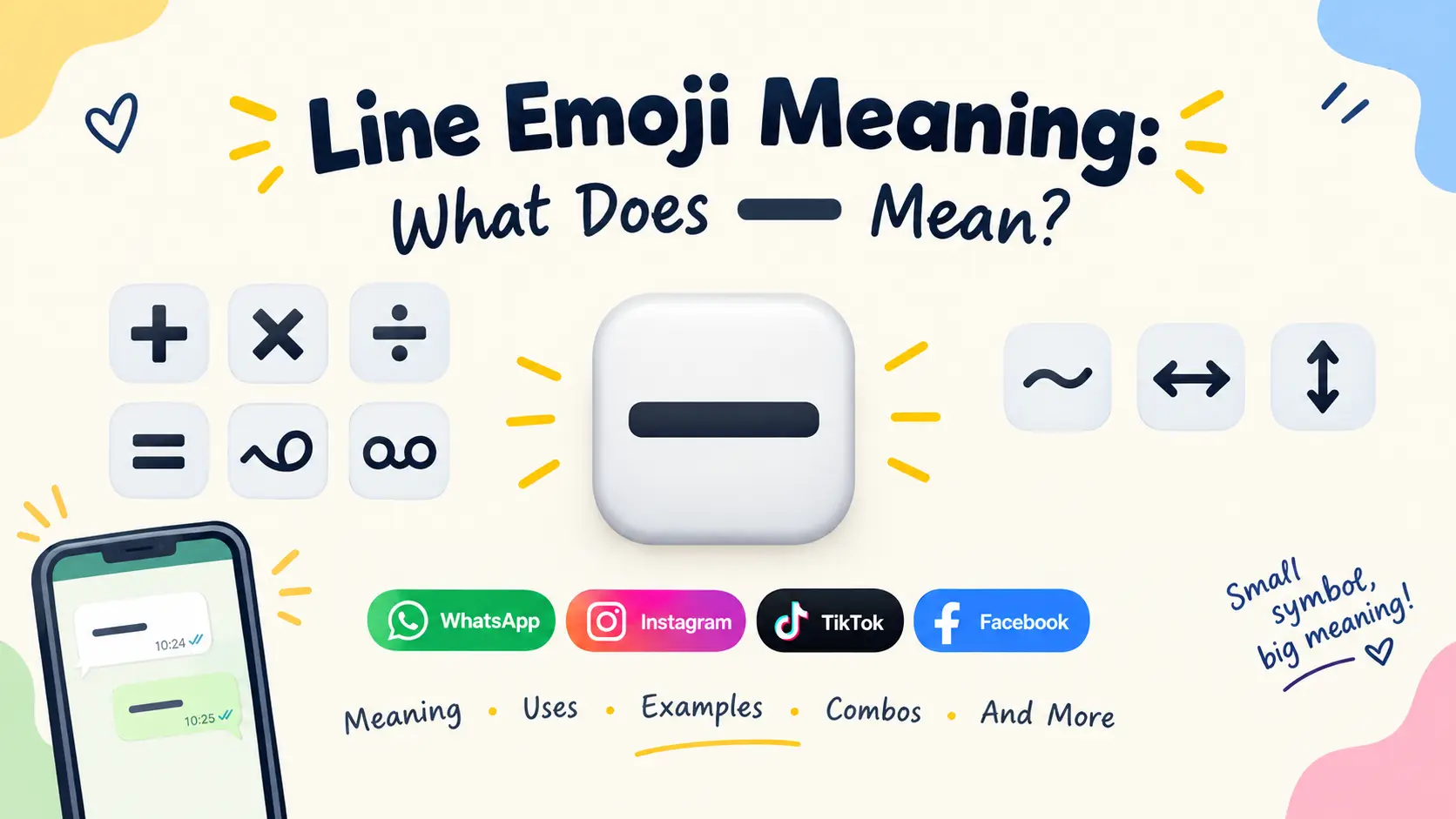 Line emoji meaning