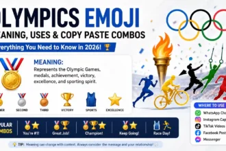 Olympics emoji