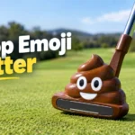 Poop emoji putter