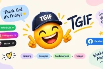 Tgif emoji