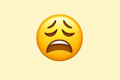 Weary emoji meaning