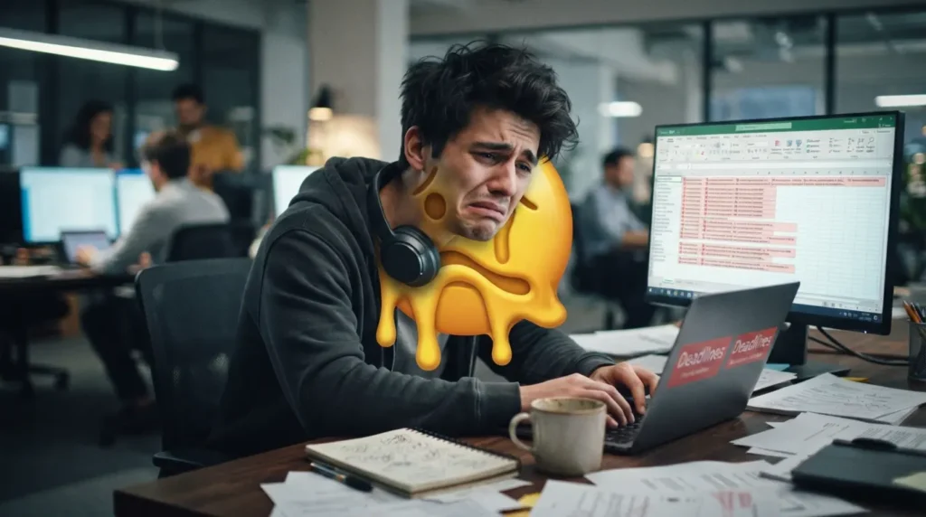 What Does Emoji Melting Meme Mean?