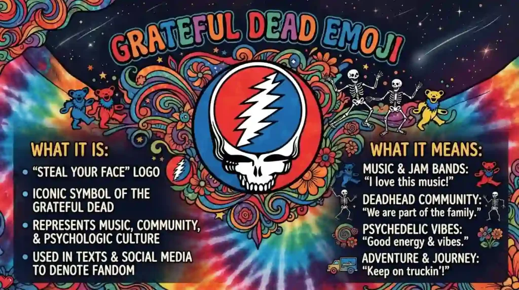 What Does Grateful Dead Emoji Mean?