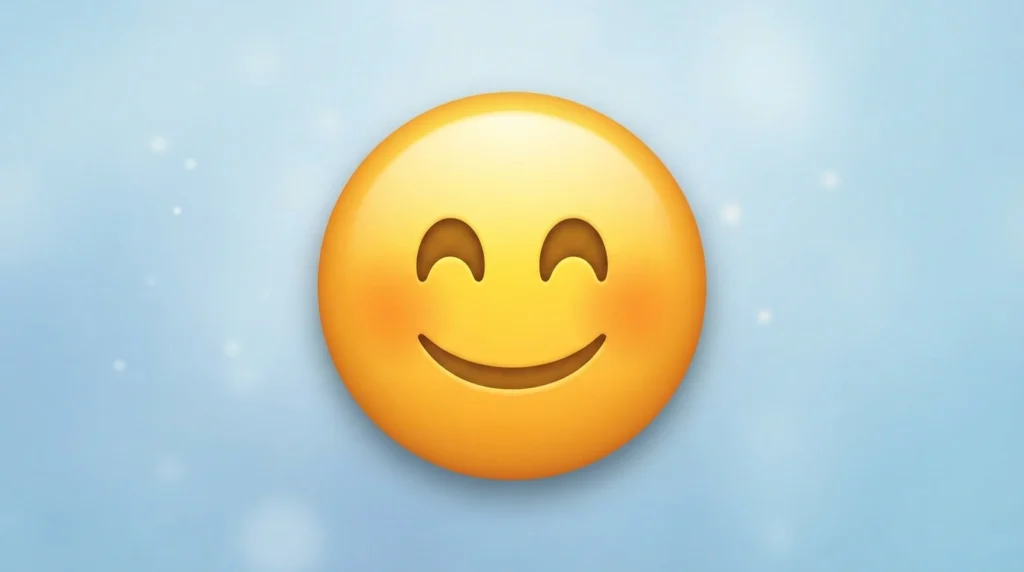 What Does Smiling Emoji Face Mean? 