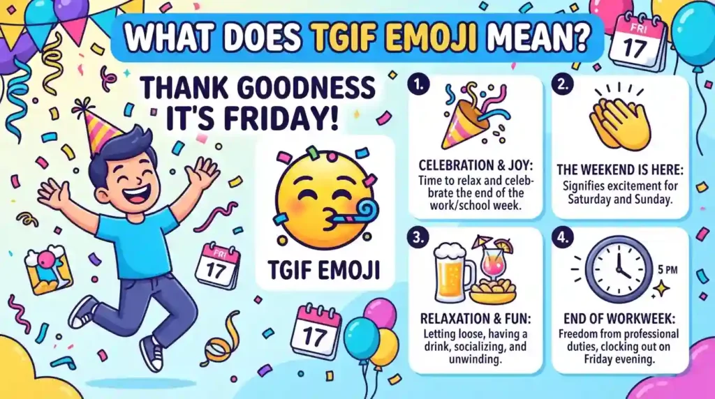 What Does TGIF Emoji Mean?
