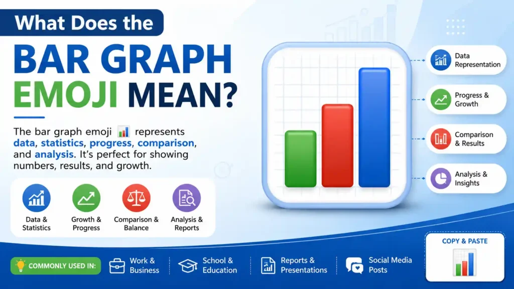 What Does the Bar Graph Emoji Mean?