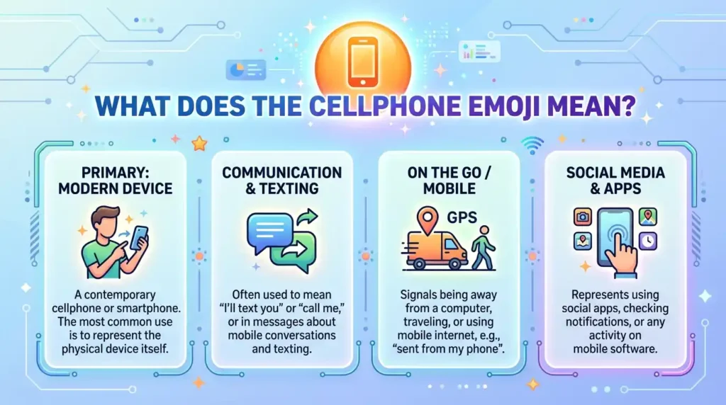 What Does the Cellphone Emoji π± Mean?