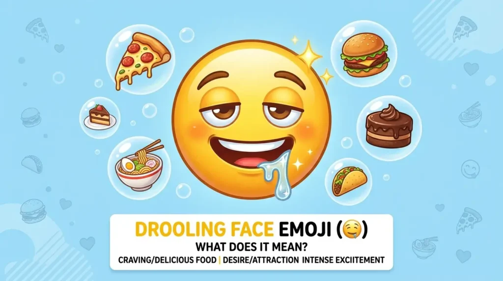 What Does the Mouth Water Emoji Mean?