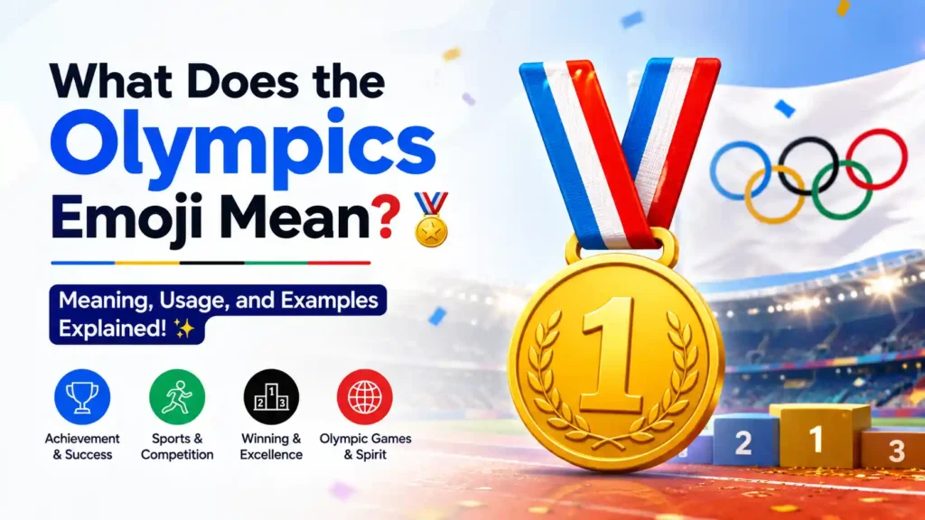 What Does the Olympics Emoji Mean? 