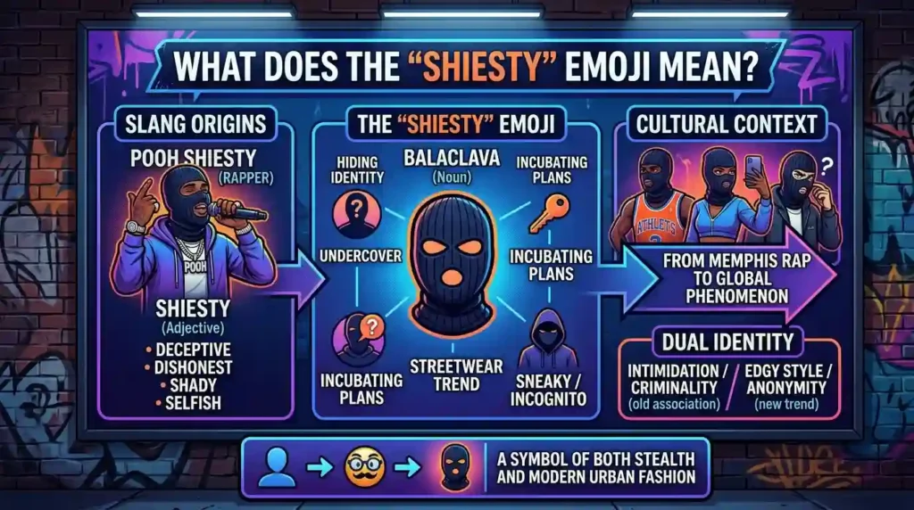 What Does the Shiesty Emoji Mean?