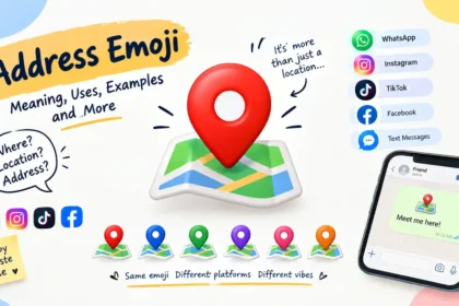 Address emoji
