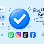 Blue checkmark emoji