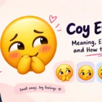 Coy emoji