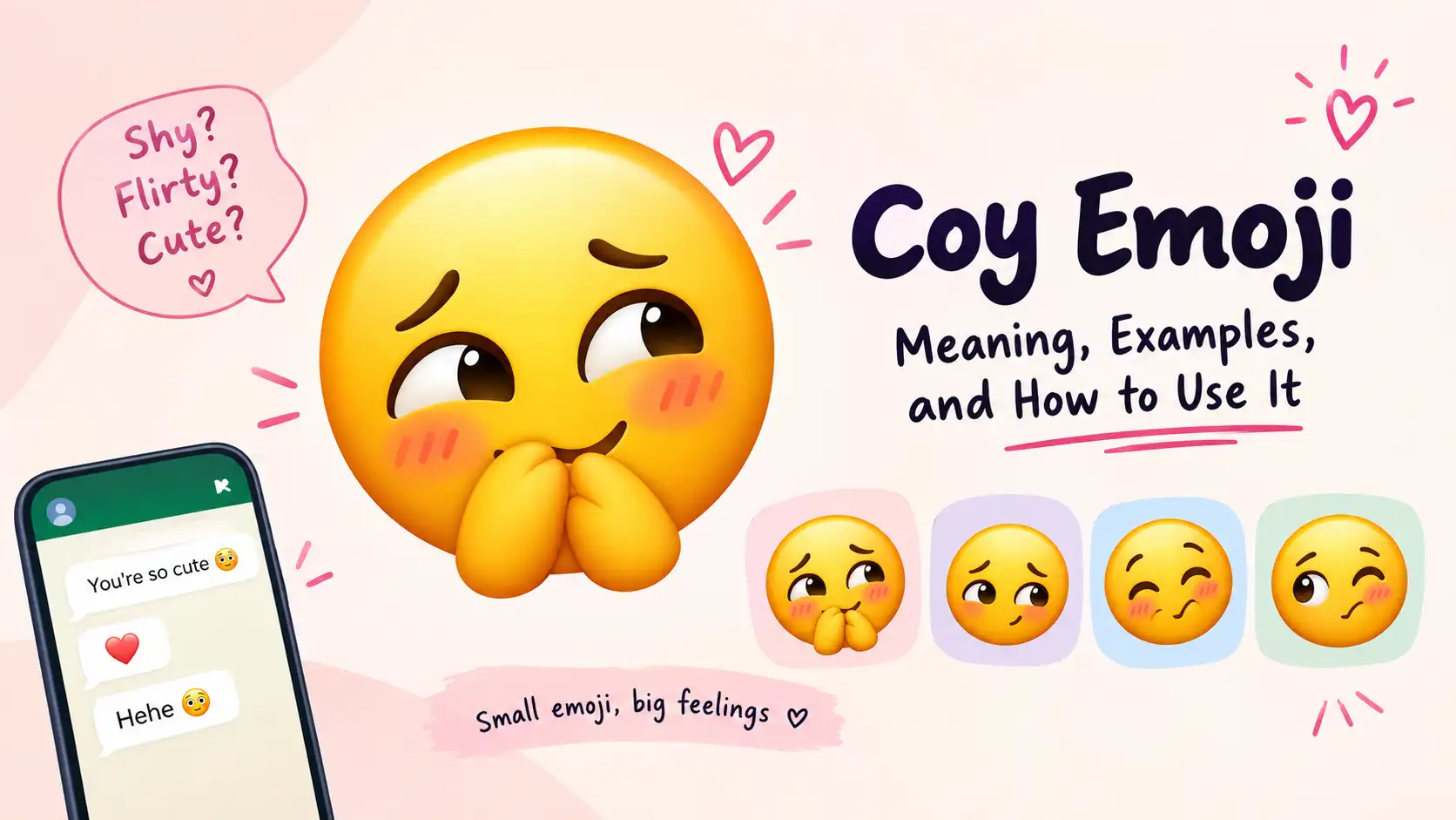 Coy emoji