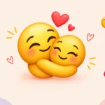 Cuddle emoji