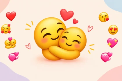 Cuddle emoji
