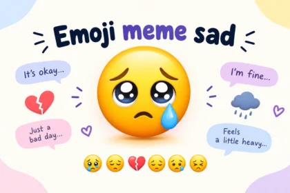 Emoji meme sad