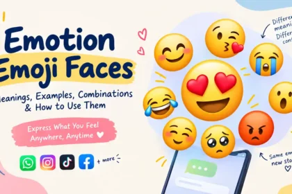 Emotion emoji faces