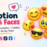 Emotion emoji faces