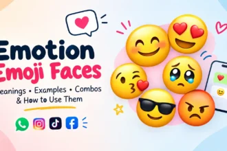 Emotion emoji faces