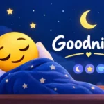 Goodnight emoji