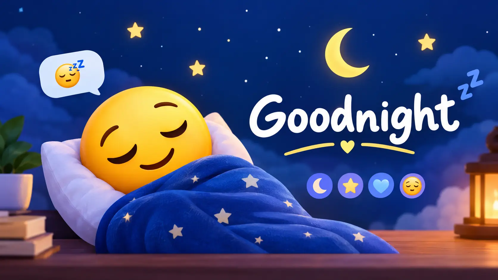 Goodnight emoji