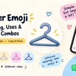 Hanger emoji