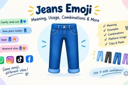 Jeans emoji