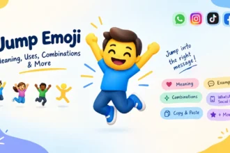 Jump emoji