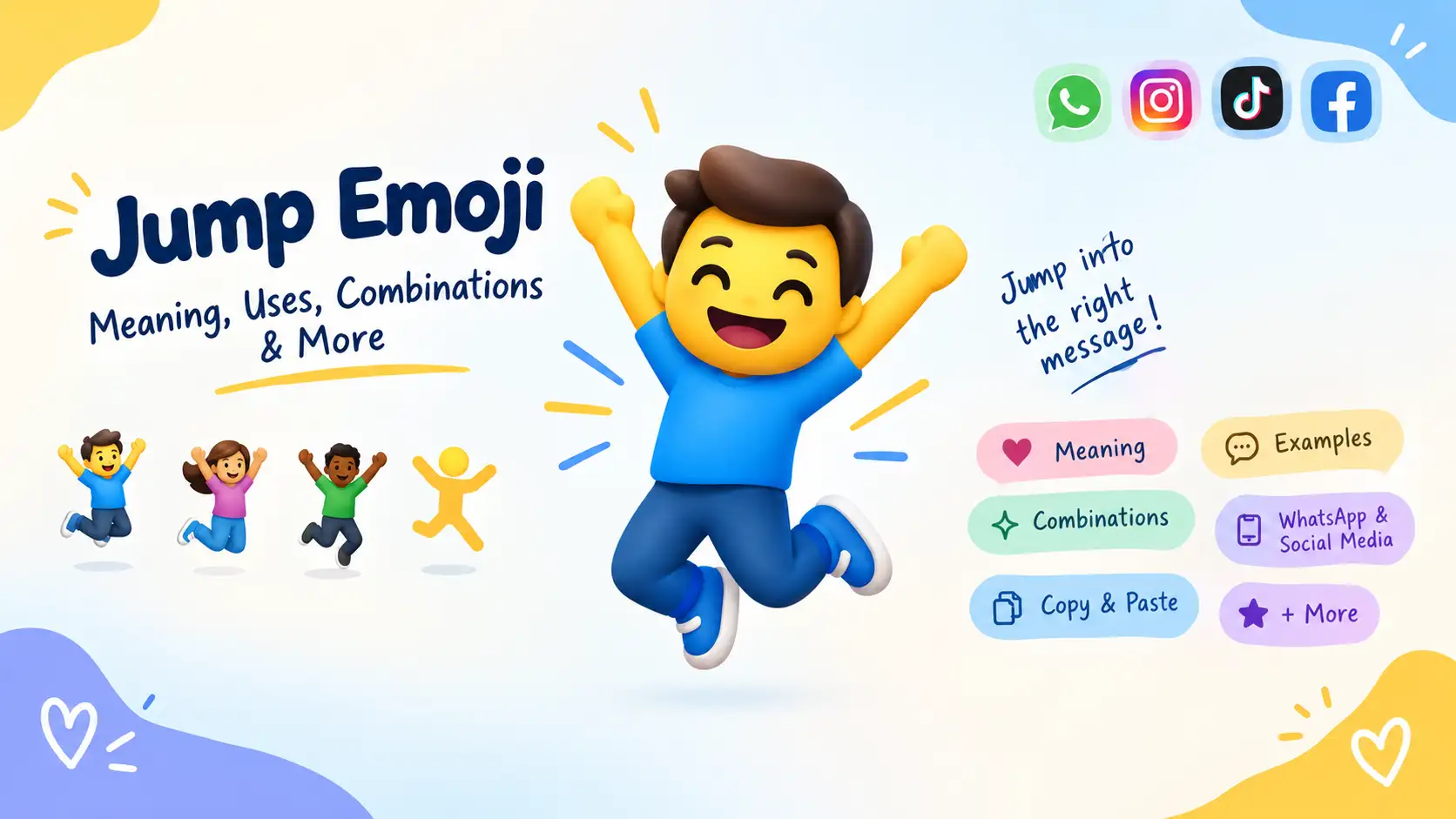 Jump emoji